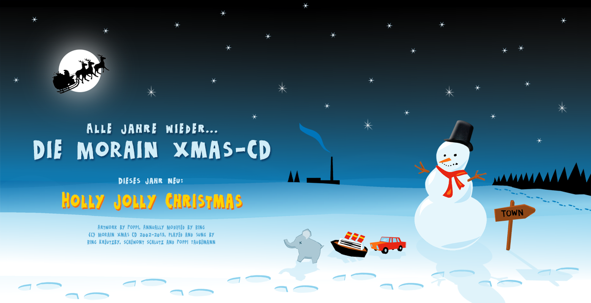 Die MoRainies wünschen Euch ein frohes Fest und einen guten Rutsch!